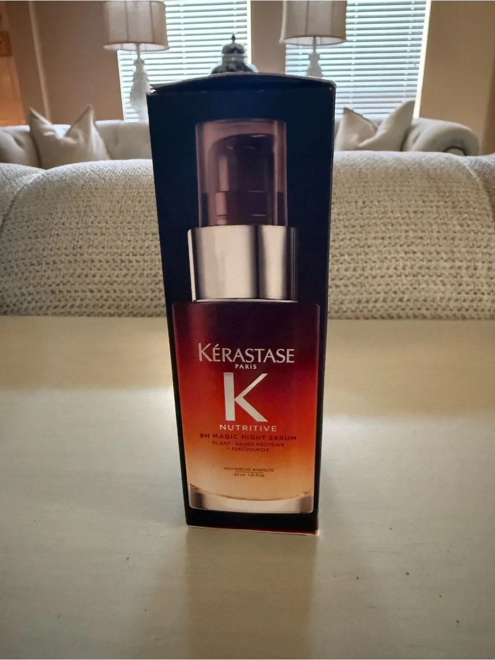 Kérastase Nutritive 8H Magic Night Serum - Amber Gradient Bottle